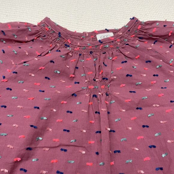 Egg Swiss Dot Lightweight Romper - Picture 3 of 7